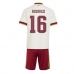 Maillot de foot Espagne Rodri Hernandez #16 Extérieur vêtements enfant Monde 2026 Manches Courtes (+ pantalon court)